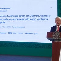 AMLO exhibe a Quadri por critica a estados pobres y dice: hay que superarse, no aspirar a ser fifí
