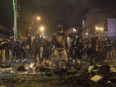 Ira en Colombia contra la policía: 11 fallecidos