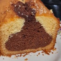 Budín keto marmolado sin azúcar ni manteca: poné la pava y horneá este postre esponjoso y con mucho sabor