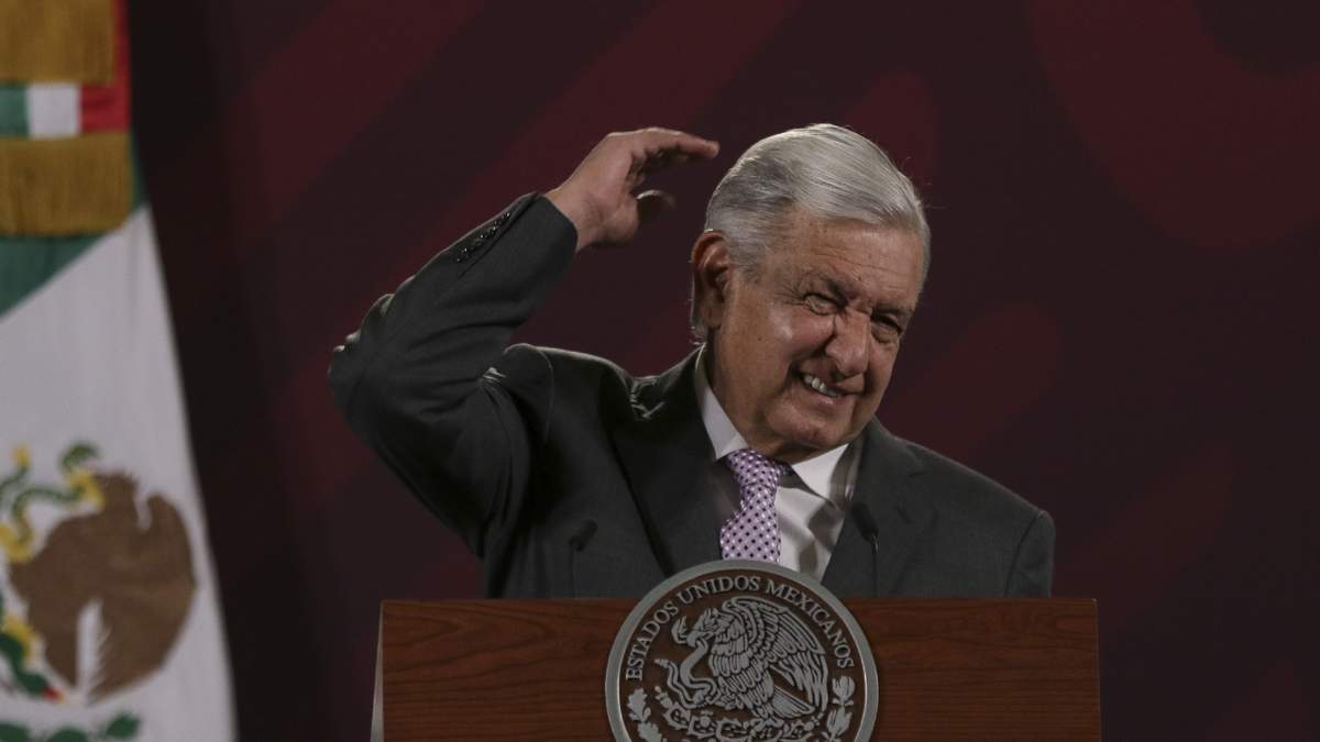 El presidente López Obrador