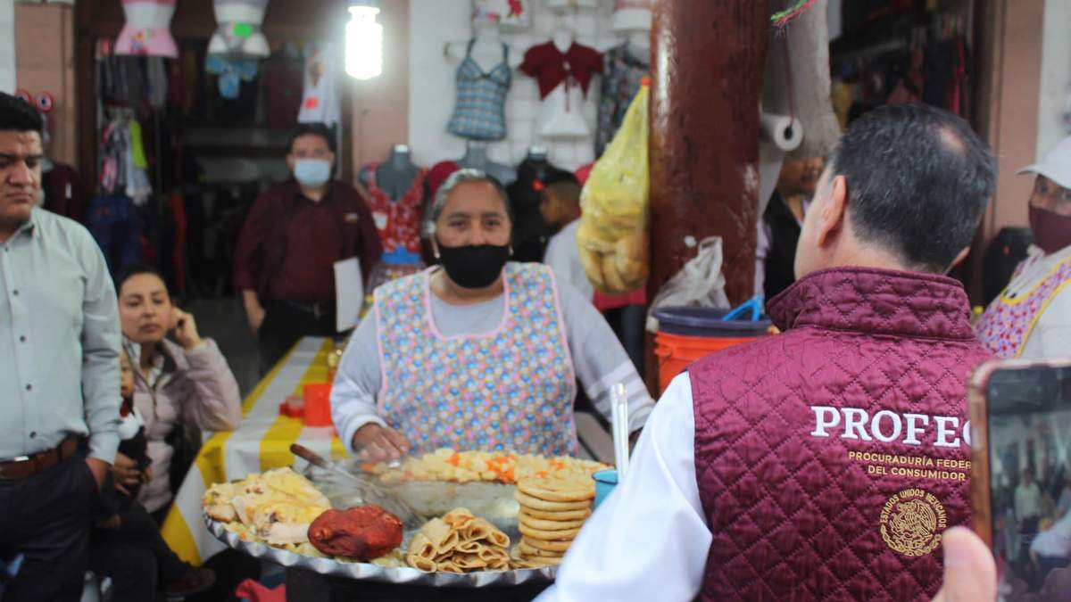 Operativo de la Profeco en Pátzcuaro