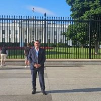 El intendente de Añelo, Fernando Banderet, participó en la asunción de Trump