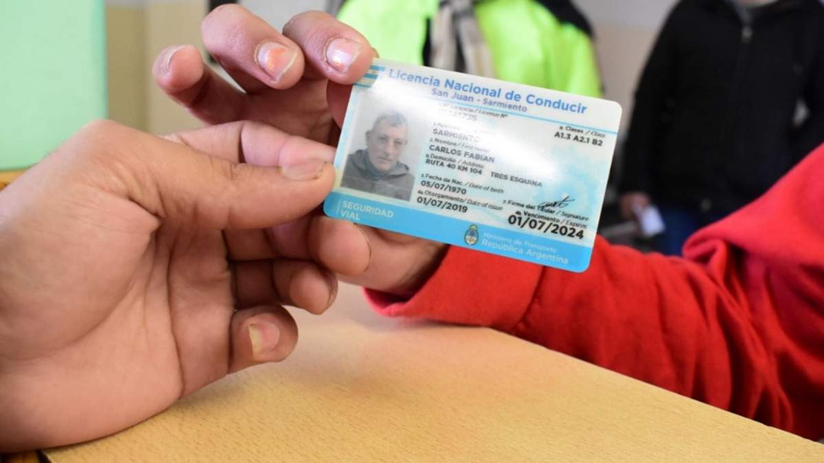 Licencia. Fuente: (Instagram)
