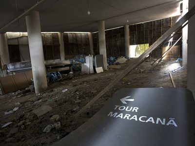 Los estadios de Río, reflejo de la debacle brasileña