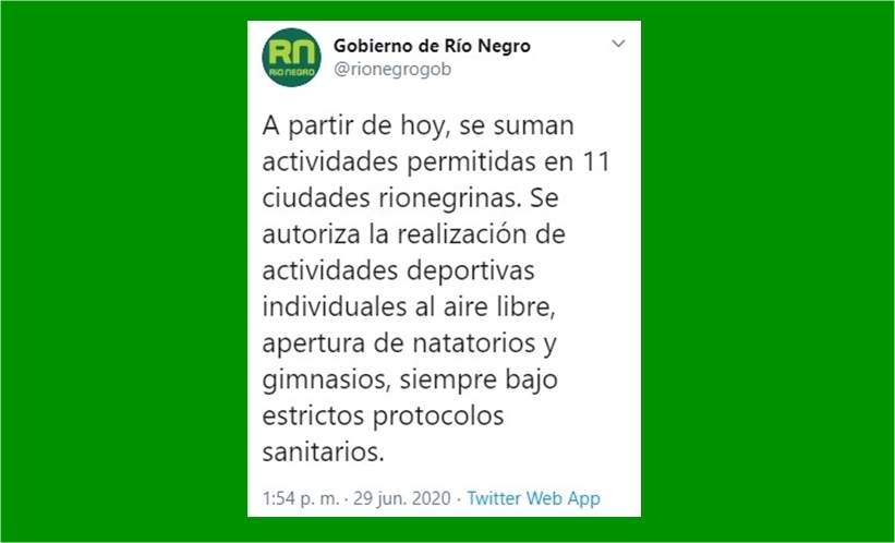 Resolución de Río Negro