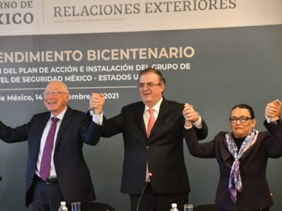 Instalan Grupo de Alto Nivel de Seguridad México-EU
