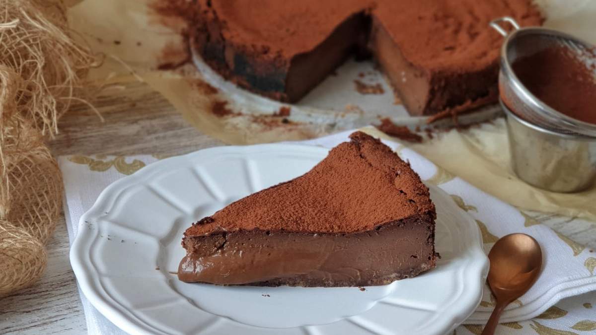 Tarta de chocolate. Fuente: (Instagram)