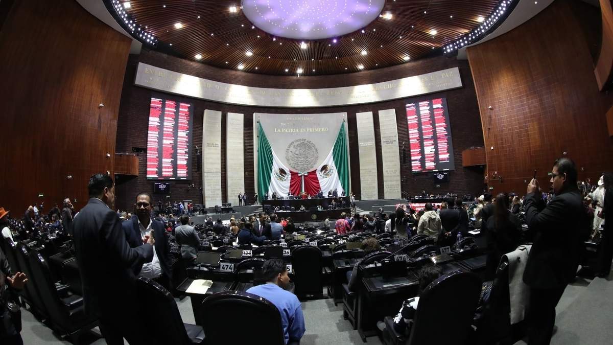 La sesión en la Cámara de Diputados
