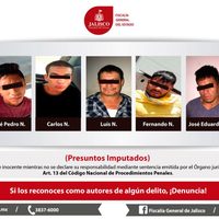 Detienen a miembros de la célula delictiva que ejecutó a tres jóvenes en Zapopan