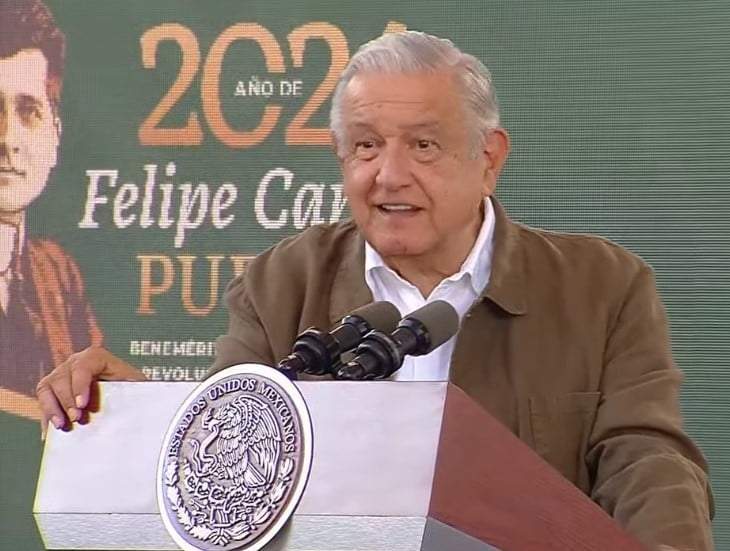 El presidente durante la conferencia de prensa de este miércoles