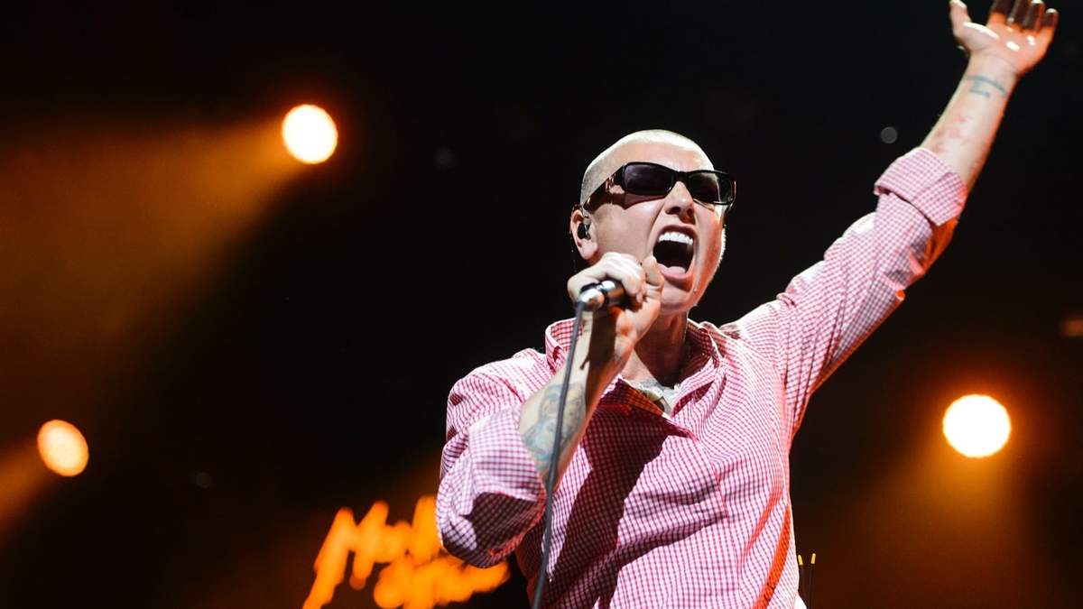 La cantante irlandesa Sinéad O'Connor