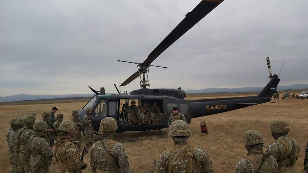 El Ejército argentino incorpora jóvenes que deseen sumarse al servicio militar voluntario. Fuente: (Twitter)