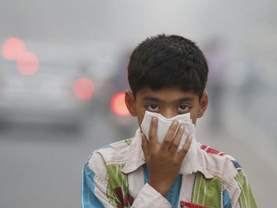 Alerta por contaminación en India: tuvieron que cerrar las escuelas de Nueva Delhi