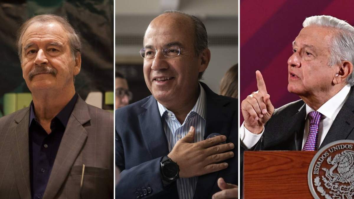Vicente Fox, Felipe Calderón y López Obrador