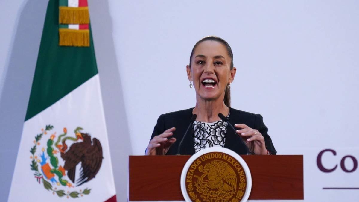 La presidenta en Palacio Nacional