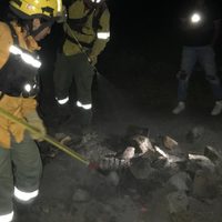 De no creer: hicieron fuego en una zona no habilitada del Mirador Bandurrias