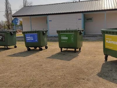 El Eco Punto central de la Expo Plottier celebró el Día del Reciclaje