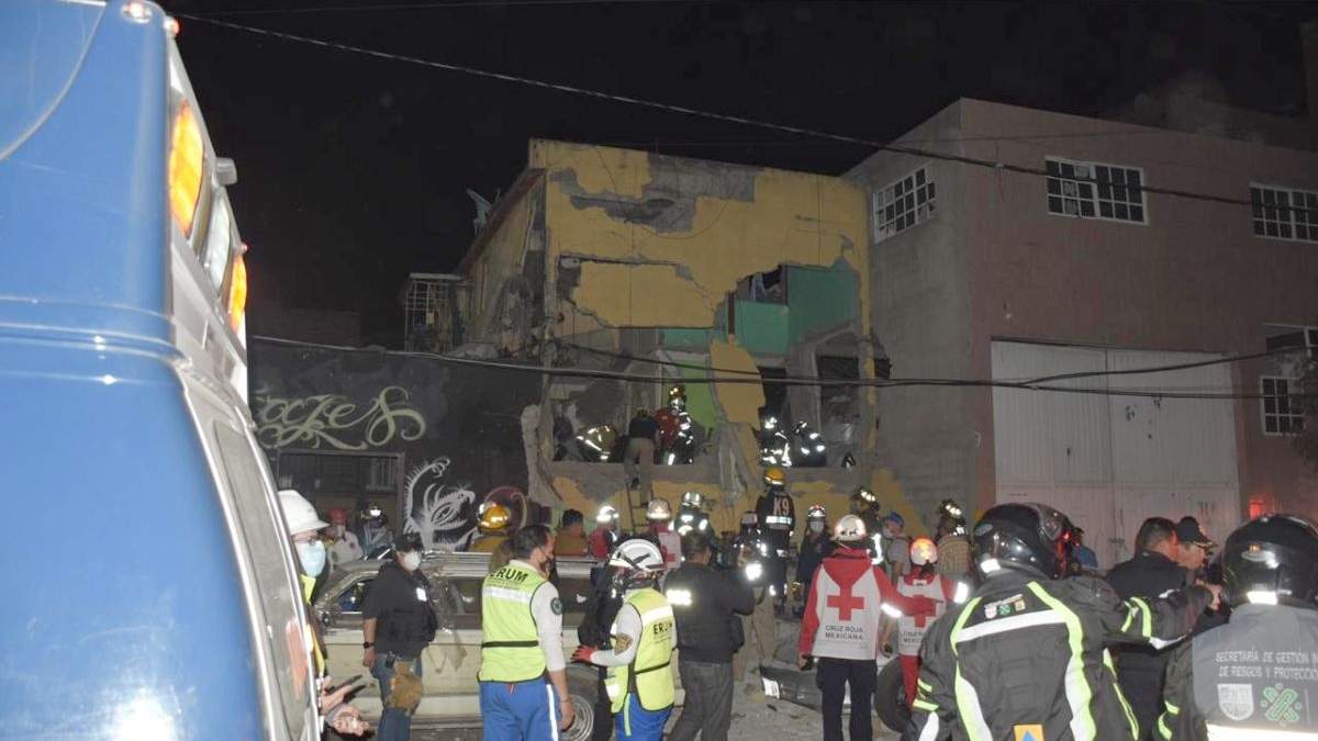 La explosión en una vecindad de la colonia Morelos