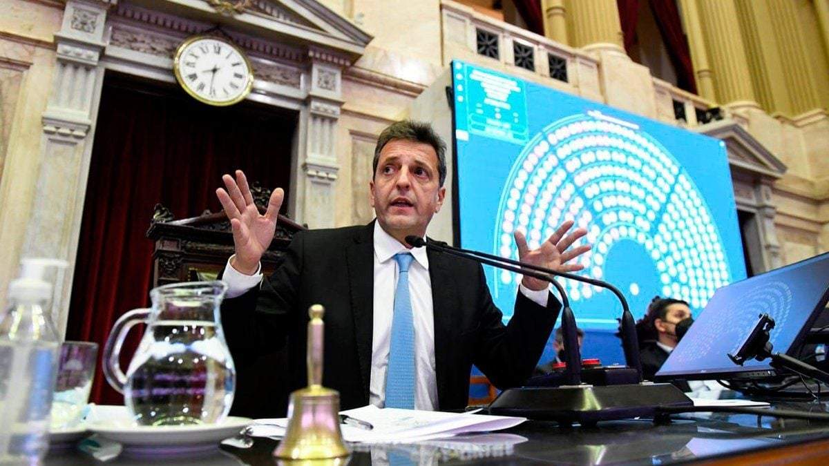 Sergio Massa, presidente de la Cámara baja, consideró que la Ley de Alquileres "fracasó". Fuente: (Twitter)