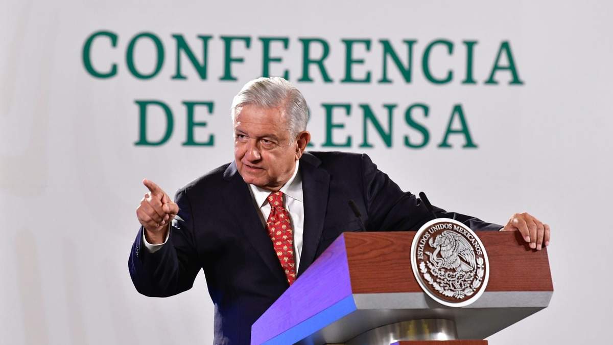 El presidente López Obrador