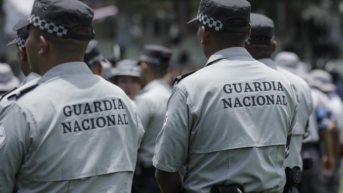Elementos de la Guardia Nacional
