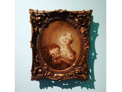 Gabinete Rococó, en el Museo Nacional de San Carlos
