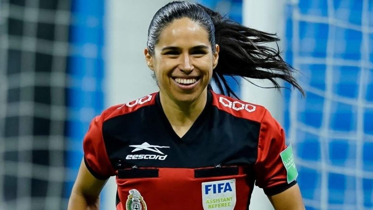 La árbitra mexicana Karen Díaz