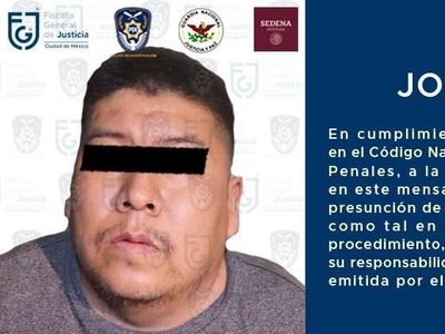 Cae José Francisco “N”, uno de los más buscados en la CDMX