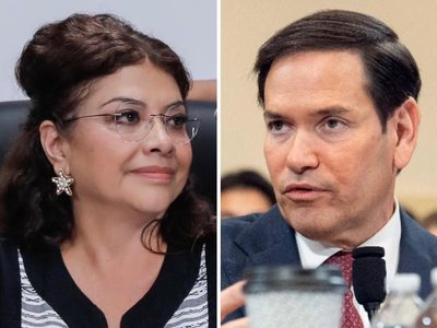 Clara Brugada: de ninguna manera estamos pensando atender lo que dijo Marco Rubio