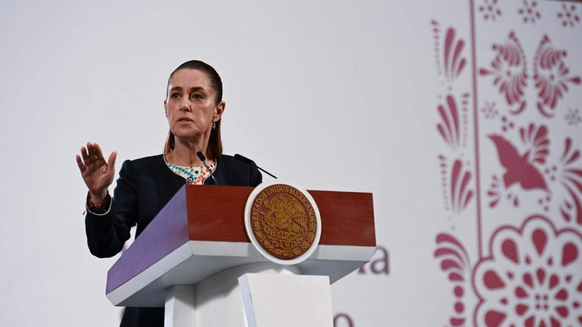 Claudia Sheinbaum en la conferencia del lunes