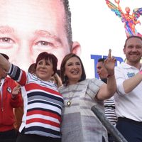 Alejandra Barrios y Diana Sánchez dan su respaldo a Xóchitl Gálvez y Santiago Taboada (Video)