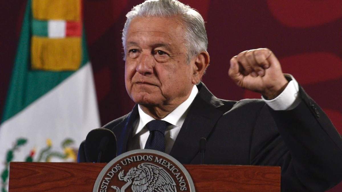 El presidente López Obrador