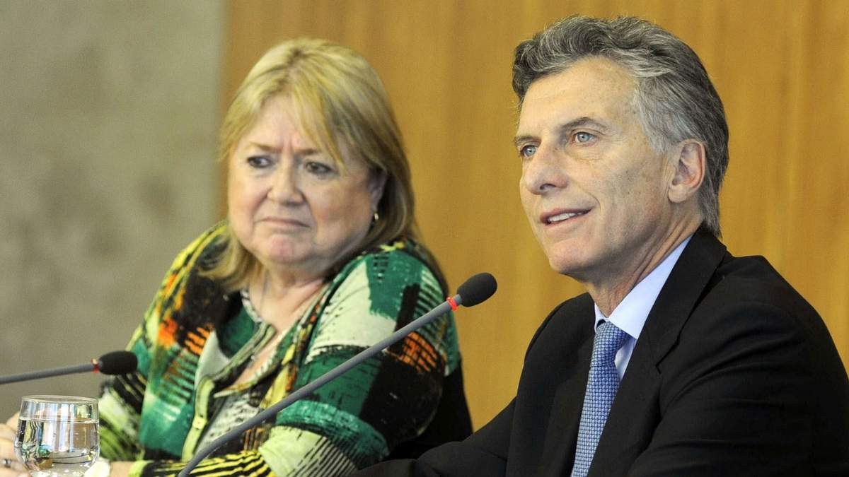 Susana Malcorra junto a su exjefe político, Mauricio Macri. Fuente: (Twitter)
