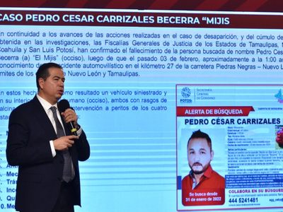 Carpeta de investigación por muerte de "El Mijis" continúa abierta: subsecretario de Seguridad