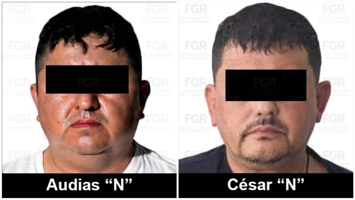 Audías Flores Silva, “El Jardinero” y César Alejandro Villaseñor, “El Güero Conta”, presuntos mandos del CJNG
