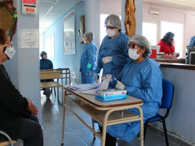 Zapala: el DetectAR reanuda su trabajo en el barrio Janssen