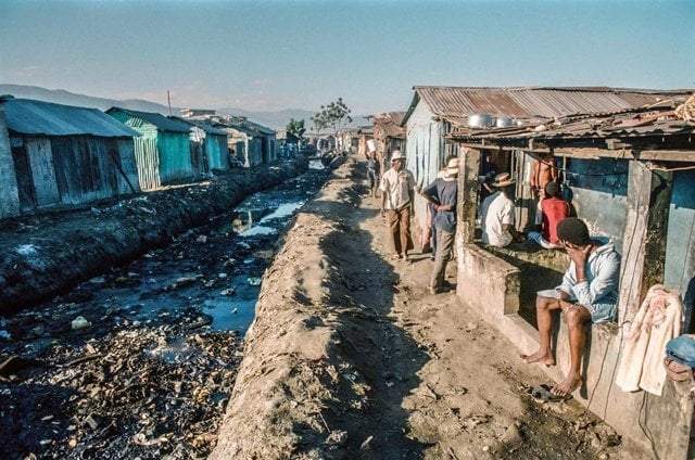 Barrio de Cité Soleil, el más pobre de la zona metropolitana de Puerto Príncipe