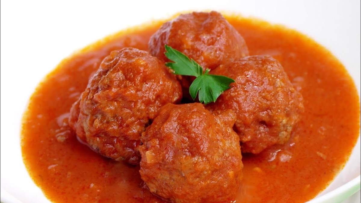 Albóndigas. Fuente: (Queso Manchego)
