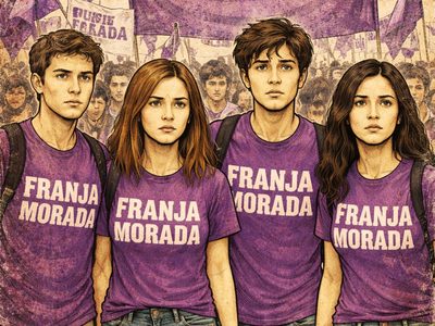 El día que la Franja Morada desafió al poder