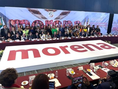 Sheinbaum y Delgado prevén elecciones pacíficas y sin injerencia del narco en Morena