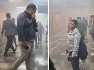Fallas, retrasos, humo... mañana de caos en cuatro líneas del Metro (Video)