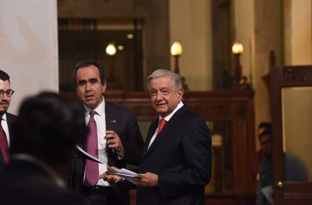 El presidente en Palacio Nacional