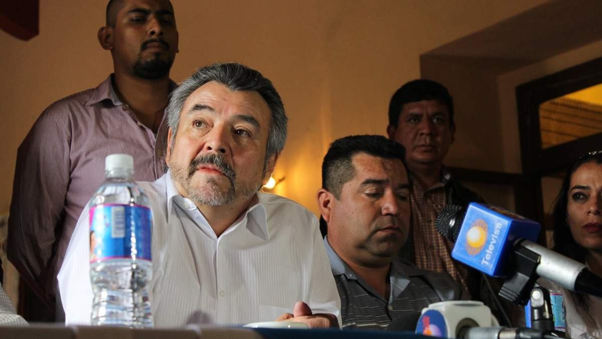 El líder de Morena en San Luis Potosí, Sergio Serrano Soriano
