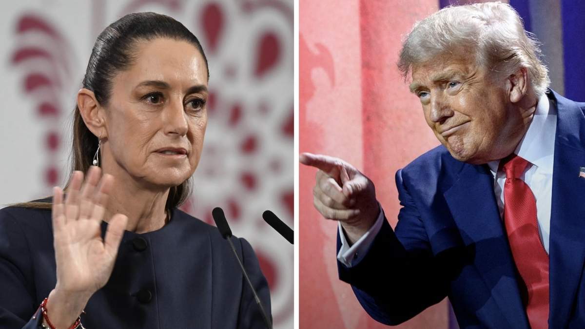Claudia Sheinbaum y Donald Trump