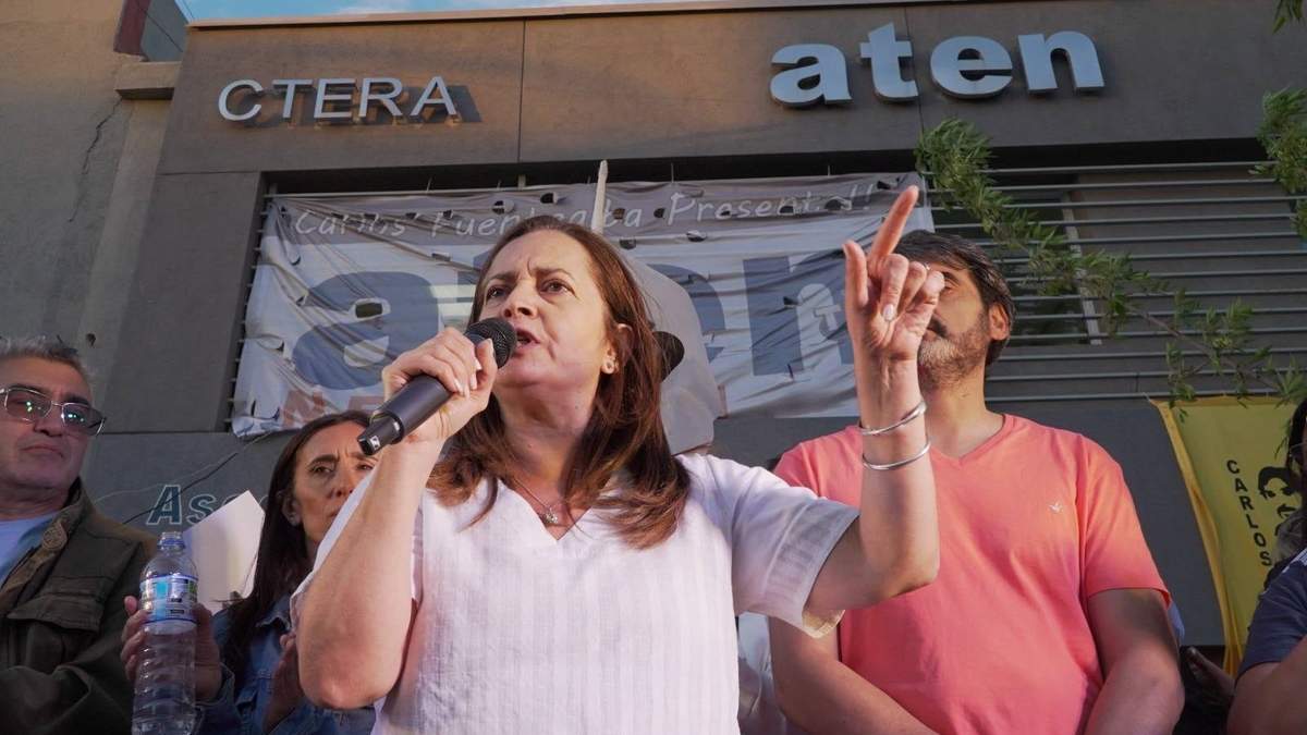 Fanny Mansilla será la nueva secretaria general de ATEN Provincial. Fuente: (Facebook)