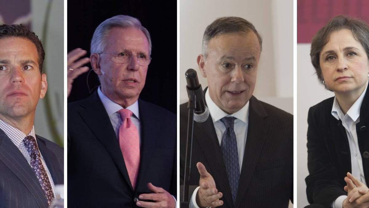 Loret de Mola, López-Doriga, Ciro Gómez y Carmen Aristegui