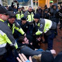 Protestas en EU por toma de posesión de Donald Trump (Video)