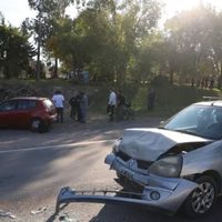Cadena de choques en la Ruta 7: once vehículos chocaron en menos de 250 metros