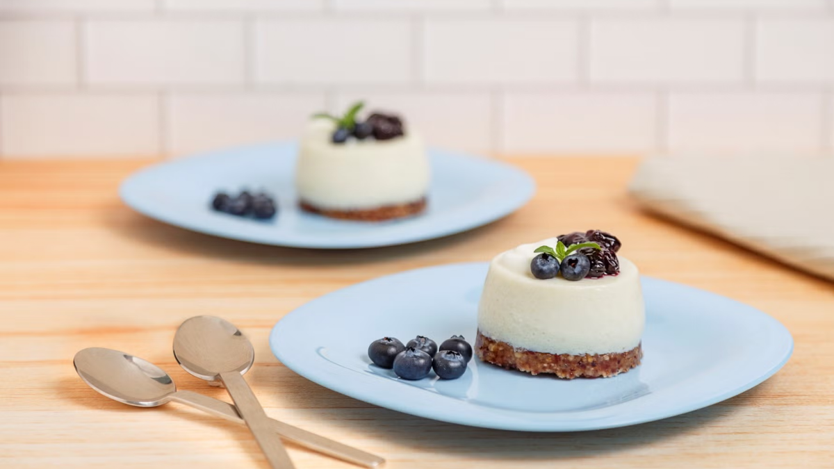 Minicheesecakes de limón. Fuente: (Instagram)