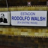 Polémica en CABA: buscan quitarle el nombre de Rodolfo Walsh a una estación de trenes